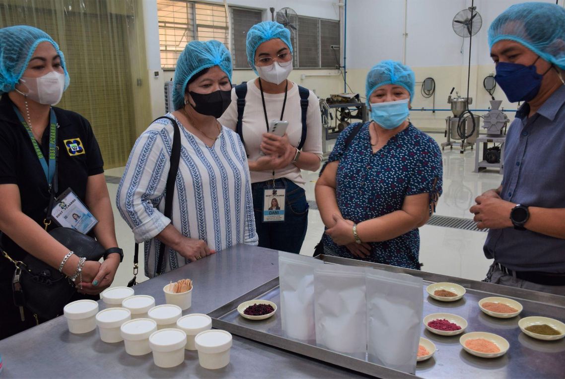 DOST-PCAARRD staff monitors the food products processed from CALABARZON indigenous trees. Image Credit: FERD-PCAARRD