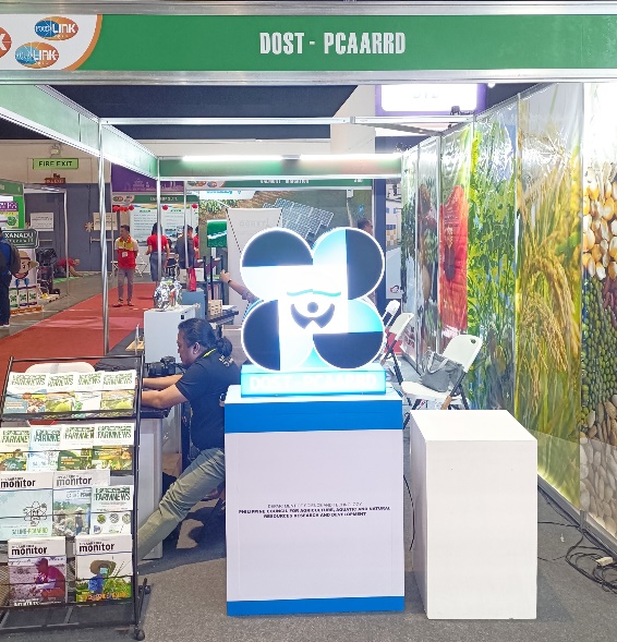 DOST-PCAARRD’s booth during the activity. (Image Credit: ACD-PCAARRD)