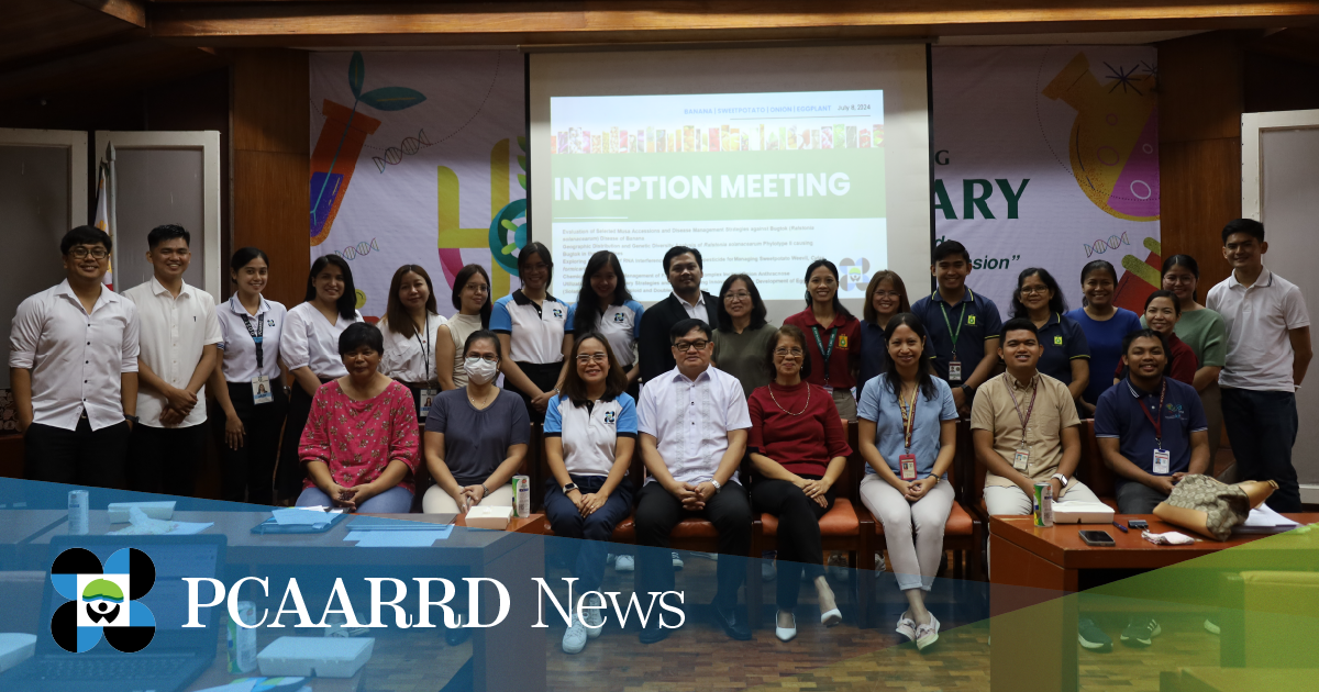 DOST-PCAARRD, UPLB launch 5 R&amp;D projects to boost crop yield and resilience