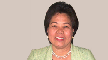 CMU’s new president:  Dr. Maria Luisa R. Soliven.