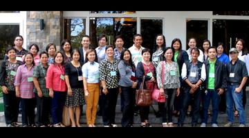 Participants and resource speakers of the writeshop for proposal packaging of FIESTA events. (Photo by Victor V. Oro, S&T Media Service)