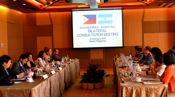 At the BCM. Two sides agreed to continue to work together in addressing global issues of mutual concern. (Photo courtesy of DFA)