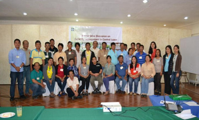 Participants of the round table discussion on cecid fly management in Central Luzon held on March 13, 2014 in Olongapo City. (Photo by Allan B. Siano)