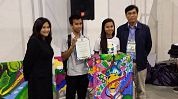 Dianne D. Sabino, St. Louis College, Valenzuela City, first prize, General Agriculture.