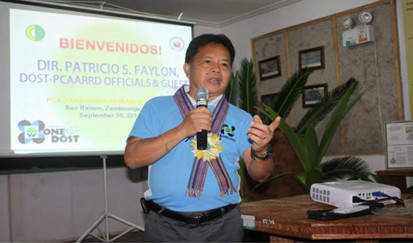 Dr. Patricio S. Faylon as he inspires PCA-ZRC’s officials and staff towards an even more meaningful and productive partnership through dynamic and purposive research and development undertakings for the coconut industry.