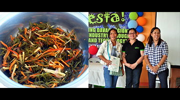 The seaweed pickles emerged as the winning dish of the Seaweed Culinary competition.